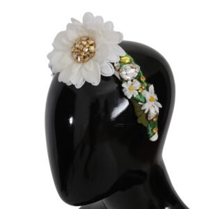 Dolce & Gabbana Sunflower Crystal Luxury Headband