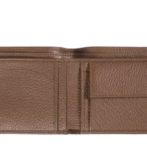 Trussardi Brown Leather Men Wallet