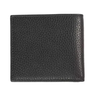 Trussardi Black Leather Men Wallet