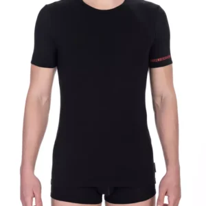 Bikkembergs Black Cotton Men’s T-Shirt