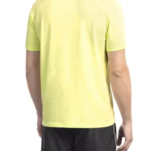 Bikkembergs Yellow Cotton Men T-Shirt