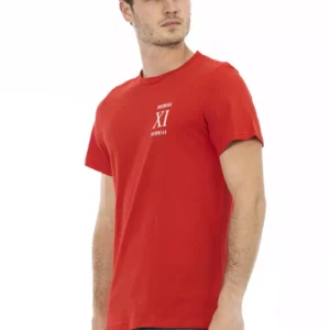 Bikkembergs Red Cotton Men’s T-Shirt