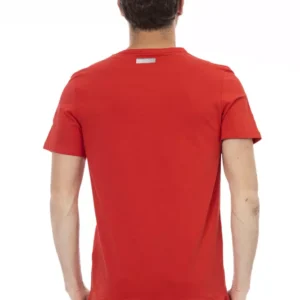 Bikkembergs Red Cotton Men T-Shirt