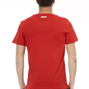 Bikkembergs Red Cotton Men’s T-Shirt