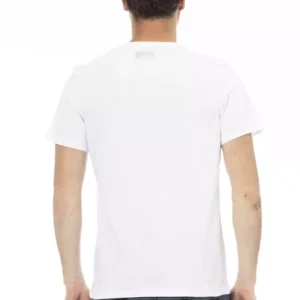 Bikkembergs White Cotton Men T-Shirt