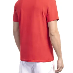 Bikkembergs Red Cotton Men T-Shirt