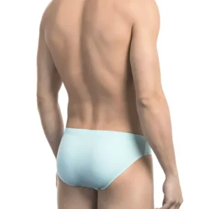 Bikkembergs Light Blue Polyamide Men Swimwear