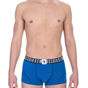 Bikkembergs Blue Cotton Men Underwear Trunk