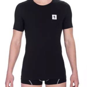 Bikkembergs Black Cotton Men T-Shirt