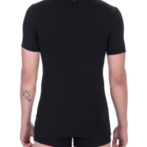 Bikkembergs Black Cotton Men T-Shirt