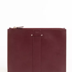 Trussardi Brown Leather Men Clutch