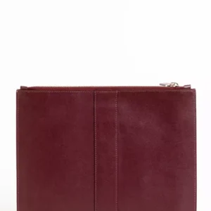 Trussardi Brown Leather Men Clutch