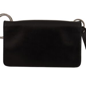 Dolce & Gabbana Elegant Mini Leather Wallet in Timeless Black