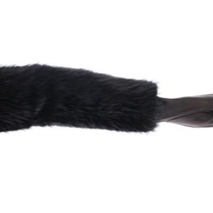 Dolce & Gabbana Elegant Elbow-Length Beaver Fur Gloves