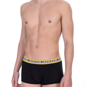 Bikkembergs Black Cotton Men’s Trunk