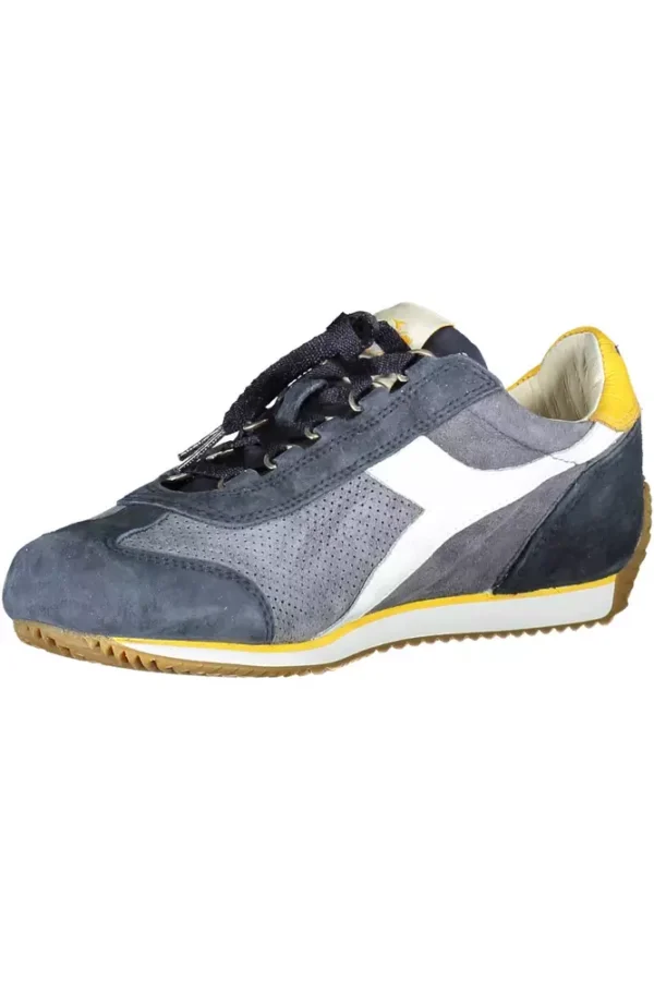 Diadora Blue Leather Women Sneaker - Image 3