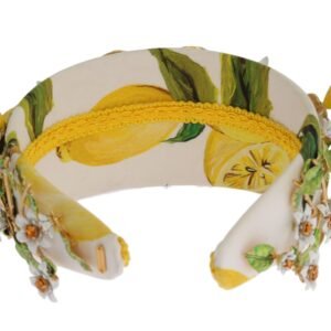 Dolce & Gabbana Sicilian Lemon Crystal Diadem Tiara