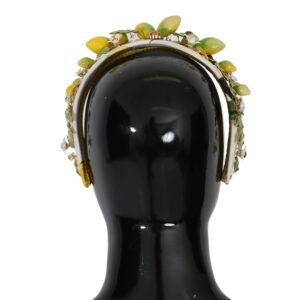 Dolce & Gabbana Sicilian Lemon Crystal Diadem Tiara