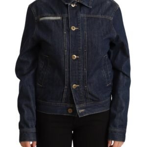 Master Coat Chic Dark Blue Denim Jacket