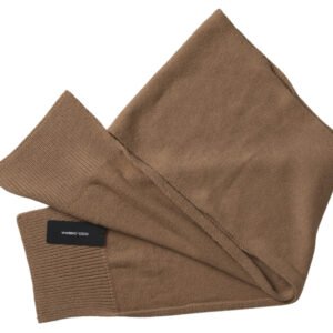 Dolce & Gabbana Elegant Camel Brown Women’s Scarf