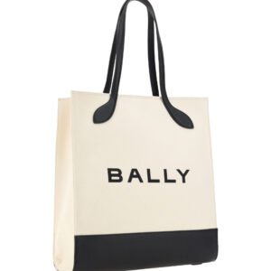 Bally Chic Monochrome Leather Tote Bag