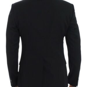 Dolce & Gabbana Elegant Slim Fit Black Wool Blazer