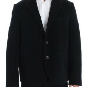 Dolce & Gabbana Elegant Black Martini Blazer Jacket