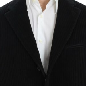 Dolce & Gabbana Elegant Black Martini Blazer Jacket