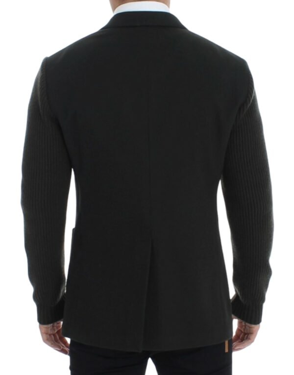 Dolce & Gabbana Elegant Green Cashmere Blazer Jacket - Image 3