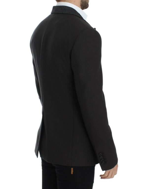 Dolce & Gabbana Elegant Slim Fit Double Breasted Blazer - Image 4