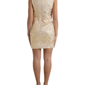 Dolce & Gabbana Elegant Mini Lurex Jacquard Dress