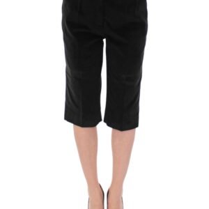 Dolce & Gabbana Elegant Designer Black Shorts