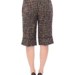 Dolce & Gabbana Elegant Multicolor Wool Blend Shorts