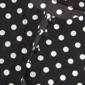 Dolce & Gabbana Elegant Polka Dot Shift Mini Dress