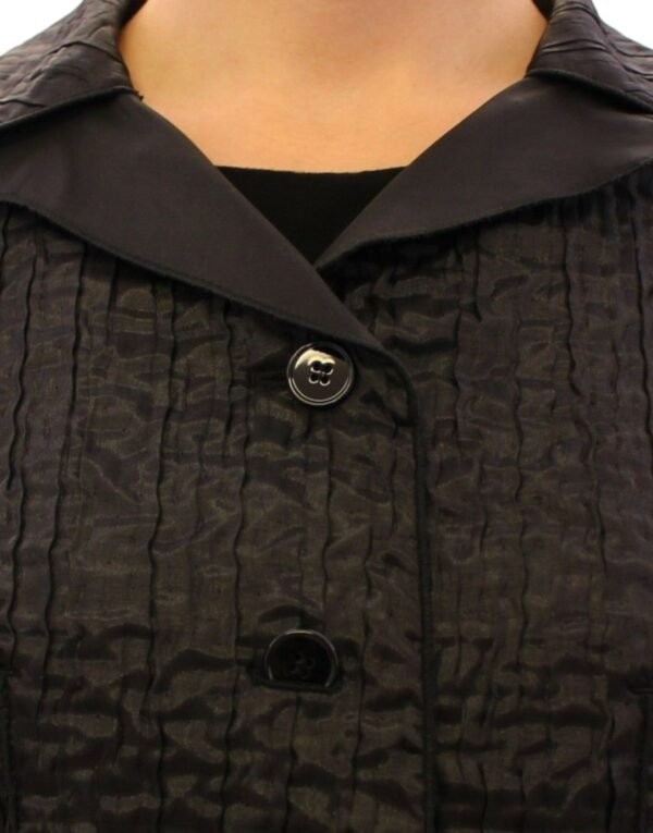 Dolce & Gabbana Elegant Black Bolero Shrug Jacket - Image 6