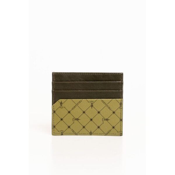 Trussardi Green Leather Men Wallet - Image 3