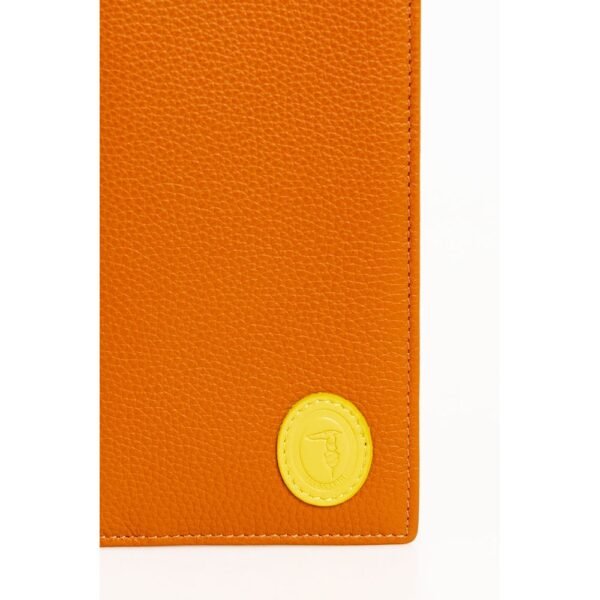 Trussardi Brown Leather Men Wallet - Image 2