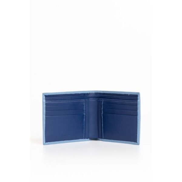 Trussardi Light Blue Leather Men Wallet - Image 3