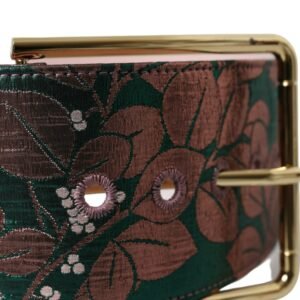 Dolce & Gabbana Multicolor High-Waist Statement Belt