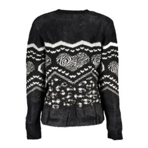 Desigual Chic Turtleneck Sweater with Contrast Detail