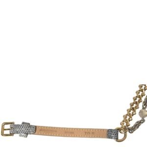 Dolce & Gabbana Elegant Crystal Bounce Waist Belt