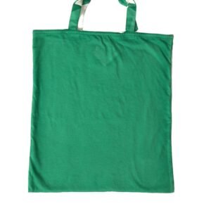 Prada Elegant Green Fabric Tote Bag