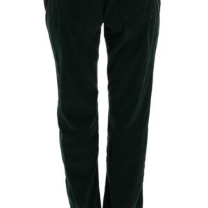 Dolce & Gabbana Elegant Green Cotton Blend Trousers