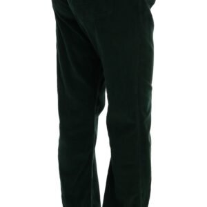 Dolce & Gabbana Elegant Green Cotton Blend Trousers