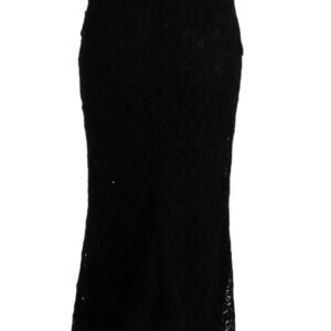 Dolce & Gabbana Elegant Black Sheath Dress with Silk Lining