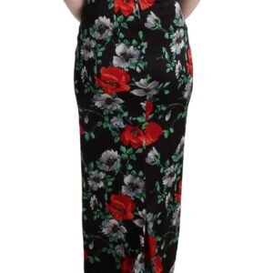 Dolce & Gabbana Elegant Floral Sheath Gown