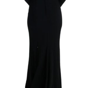 Dolce & Gabbana Elegant Full Length Sheath Gown in Black