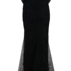 Dolce & Gabbana Elegant Full Length Black Sheath Maxi Dress