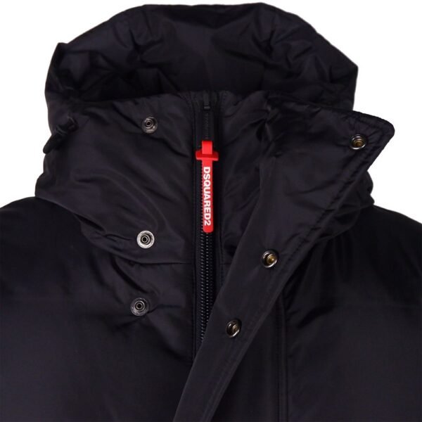 Dsquared² Black Nylon Men Jacket - Image 4