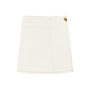 Ganni White  Skirt